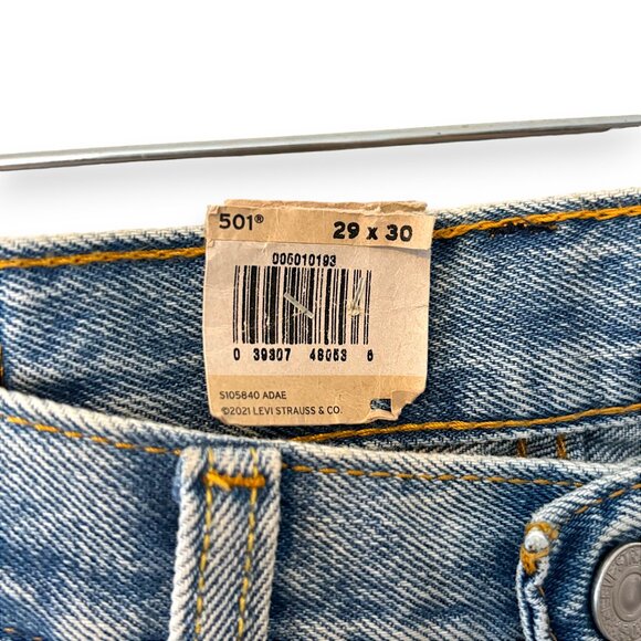 NWT! Levi’s 501 - 150th Anniversary Peace Sign Baggy Loose Jeans - Picture 6 of 7